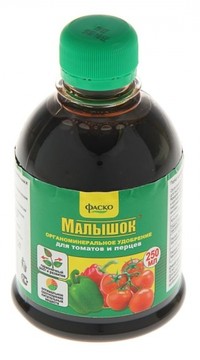 Удобрение органоминеральное  Малышок для томатов и перцев