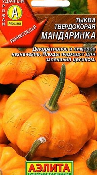 Тыква Мандаринка
