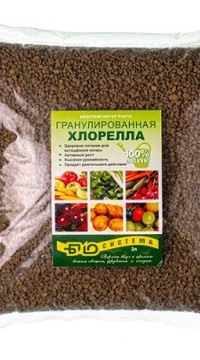 Удобрения ГРАНУЛИРОВАННАЯ ХЛОРЕЛЛА 6 литров